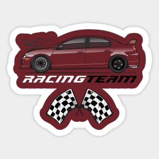 RacingTeam Multicolor Sticker